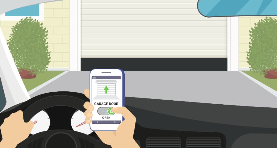 Garage door automation tips for New Brunswick